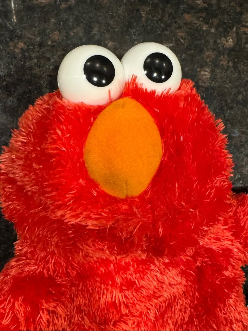 Sesame Street Elmo Muppet Hand Puppet Plush Toy  Soft Body Plastic Eyes 2019